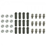 [TEAM ASSOCIATED] AA6271 Short Ballstud stainless steel short