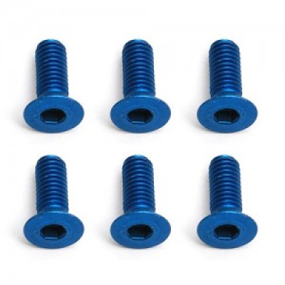 [�˾���ũ] AA8553 [TEAM ASSOCIATED] AA8553 FT M3X8 FHCS Blue Aluminum