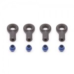 [TEAM ASSOCIATED] AA1777 FT Blue Aluminum Shock Pivot Ball with Eyelet