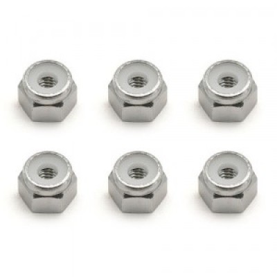 [˾ũ] AA9834 [TEAM ASSOCIATED] AA9834 8-32 Aluminum Locknut silver