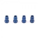 [TEAM ASSOCIATED] AA1781 FT Shock Bushings blue aluminum short