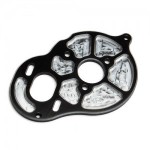 [TEAM ASSOCIATED] AA91546 Factory Team Milled Motor Plate black