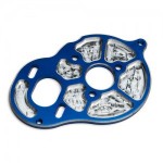 [TEAM ASSOCIATED] AA91547 Factory Team Milled Motor Plate blue