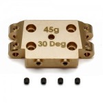 [TEAM ASSOCIATED] AA91366 Factory Team Brass Bulkhead 30 deg.