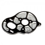 [TEAM ASSOCIATED] AA91602 FT Front Motor Plate black 3 gear