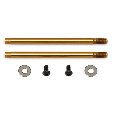 [˾ũ] AA91619 [TEAM ASSOCIATED] AA91619 3 x 27.5 Shock Shafts (V2) TiN