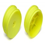 [TEAM ASSOCIATED] 61mm Front 2WD Buggy Wheels, yellow AA91573