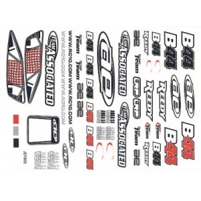 [˾ũ] AA9778 [TEAM ASSOCIATED] AA9778 B44 Decal Sheet