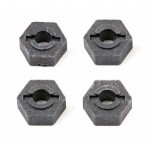 [TEAM ASSOCIATED] AA3949 FT Molded Carbon Wheel Hex Adapter