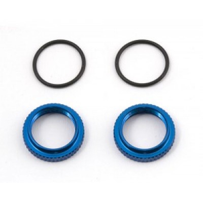 [˾ũ] AA3948 [TEAM ASSOCIATED] AA3948 FT On Road Threaded Shock Collar with O-Rings blue