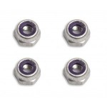 [TEAM ASSOCIATED] AA3904 2-56 Aluminum Locknuts