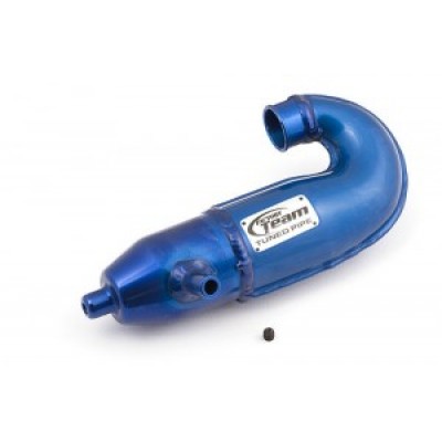 [�˾���ũ] AA1763 [TEAM ASSOCIATED AA1763] AA1763 FT Rear-Exhaust Dual-Chamber Muffler blue