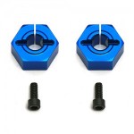 [TEAM ASSOCIATED] AA9893 12mm Aluminum Clamping Wheel Hex SC10 Front