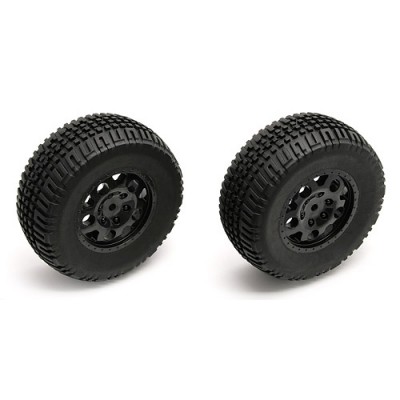 [˾ũ] AA9813 [TEAM ASSOCIATED] AA9813 SC10 Rear Tire/Wheel combo black (non-hex)