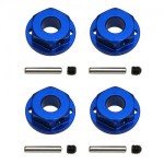 [TEAM ASSOCIATED] AA91171 4x4 Aluminum Wheel Hexes