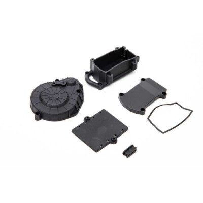 [�˾���ũ] AXI231036 [Axial] Cage Radio Box Spur Cover (Black) RBX10