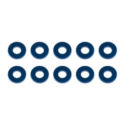 [�˾���ũ] AA31388 [TEAM ASSOCIATED] AA31388 Washers, 7.8x3.5x1.0mm, blue aluminum