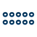 [TEAM ASSOCIATED] AA31389 Washers, 7.8x3.5x2.0mm, blue aluminum