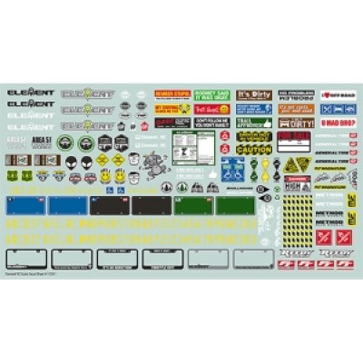 [˾ũ] AA42148 [TEAM ASSOCIATED] AA42148 Enduro Scale Decal Sheet