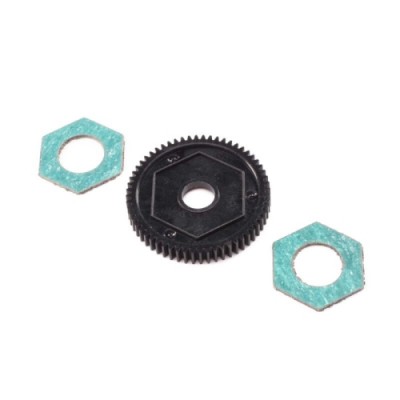 [�˾���ũ] LOS212016 [TEAM LOSI] Spur Gear with Slipper Pads, 60T 0.5M: Mini-T 2.0