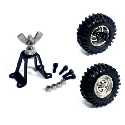 [˾ũ] 14554 [Ares Racing] ŬŸ̾  metal spare tire bracket for Axial SCX10 TAMIYA CC01 RC4WD D90 D110 TF2 TRX-4 RC Rock Crawler ũ︵ Ǽ縮