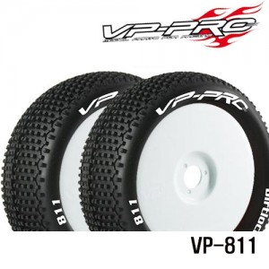 [VP PRO RACING] (1:8 ���� Ÿ�̾� ��)���� VP811G-RY-M4 [glued][Tyre��Insert��white Dish Rim]Super Flexx �Ѻ��� 2������