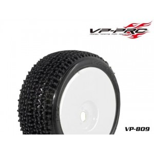 [VP PRO RACING] (1:8 ���� Ÿ�̾� �� ����)�����̵� ����Blade Evo 1/8 Buggy Rubber Tyre[Preglued][White Dish Rim]Soft Flexx �Ѻ��� 2������