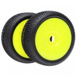 [VP PRO RACING] (1:8 ���� Ÿ�̾� ��)��Ʈ����Ŀ Stiker Evo 1/8 Buggy Rubber Tyre[Unglued][Tyre��Insert��Yellow Dish Rim]Soft Flexx�Ѻ��� 2������