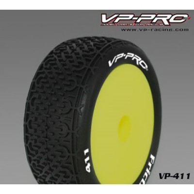[�˾���ũ] VP411U-RY-K-UF [VP PRO RACING] (���� Yellow dish rim) Friction 1:10 ���� ����� Ÿ�̾� �� ���� �ʿ� Soft Flexx - �Ѻ��� 2�� ����