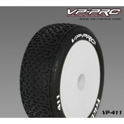 [�˾���ũ] VP411U-RW-D-UF [VP PRO RACING] Friction 1:10 ���� ����� Ÿ�̾� �� ���� �ʿ� (����� White dish rim) Soft Flexx - �Ѻ��� 2�� ����