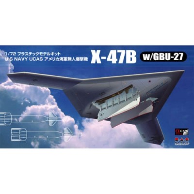 [�˾���ũ] BPAC-12 [PLATZ] BPAC-12 1/72 US Navy Unmanned Bomber X-47B w/GBU-27