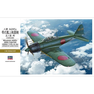 [˾ũ] BH08884 [Hasegawa] BH08884 ST34 1/32 ̾ A6M5c  Ի 52  (Mitsubishi A6M5c ZERO FIGHTER (ZEKE) TYPE 52 Hei)