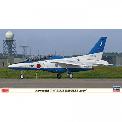 [˾ũ] BH07480 [Hasegawa] BH07480 1/48 KAWASAKI T-4 BLUE IMPULSE 2019