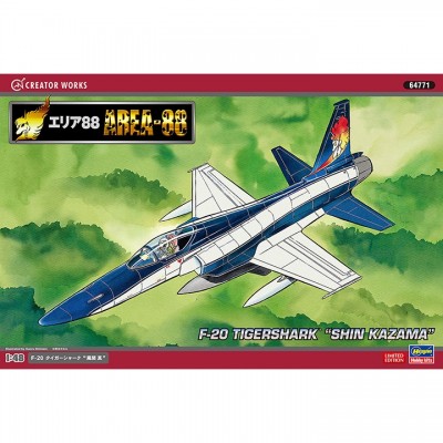 [˾ũ] BH64771 [Hasegawa] BH64771 1/48 [Area88] F-20 Tigershark Kazama Shin
