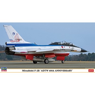 [�˾���ũ] BH07435 [Hasegawa] BH07435 1/48 �̾���� F-2B ���ళ�ߴ� 60�ֳ� ��䵵�� (Mitsubishi F-2B ADTW 60th ANNIVERSARY)