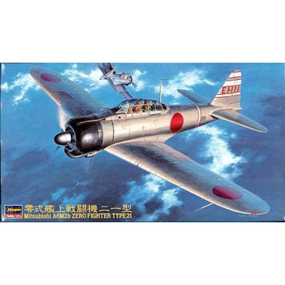 [�˾���ũ] BH19143 [Hasegawa] BH19143 JT43 1/48 A6M2 Zero Type 21 (Zeke)