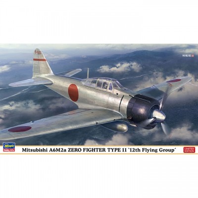 [�˾���ũ] BH07489 [Hasegawa] BH07489 1/48 Mitsubishi A6M2b Zero Fighter Type 11 12th Flying Group