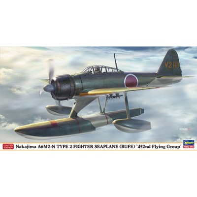 [�˾���ũ] BH07430 [Hasegawa] BH07430 1/48 ��ī���� A6M2-N 2�� ���������� - ��452�װ��� (Nakajima A6M2-N TYPE 2 FIGHTER SEAPLANE (RUFE) 452nd Flying Group)