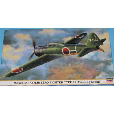 [�˾���ũ] BH09834 [Hasegawa] BH09834 1/48 Mitsubishi A6M2b Zero Fighter Type 21 Training Group