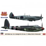 [Hasegawa] BH02096 1/72 Spitfire Mk.VII & Mosquito FB Mk.VI