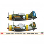 [Hasegawa] BH02229 1/72 B-239 Buffalo FAF Aces Combo Part 2 (2 Set)