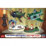 [Hasegawa] BH60517 Egg Plane Egg World Fighter Zero,Wolf Panic-Fw190