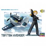 [Hasegawa] BH60138 EGGPLANE TBF/TBM Avenger