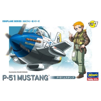 [˾ũ] BH60117 [Hasegawa] BH60117 TH7 Egg Plane P-51 Mustang