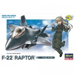 [Hasegawa] BH60127 EGG Plane F-22 Raptor