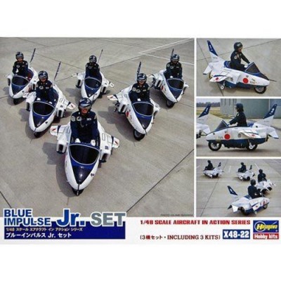 [˾ũ] BH36022 [Hasegawa] BH36022 X48-22 1/48 BLUE IMPULS JR SET