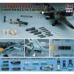 [Hasegawa] BH36009 X48-9 1/48 WWII German Air Force Pilot & Equipemt set. WWII
