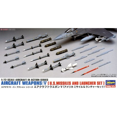 [�˾���ũ] BH35009 [Hasegawa] BH35009 X72-9 1/72 Aircraft weapons V-US missiles & LAU