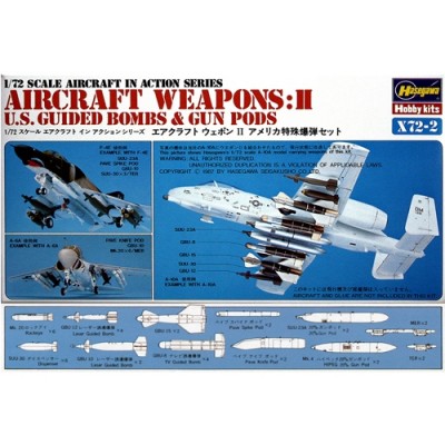 [�˾���ũ] BH35002 [Hasegawa] BH35002 X72-2 1/72 US Aircraft Weapons II Guide Bombs/ Gun