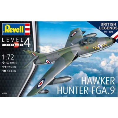 [�˾���ũ] BV3908 [Revell Gmbh] BV3908 1/72 British Legends: Hawker Hunter FGA.9